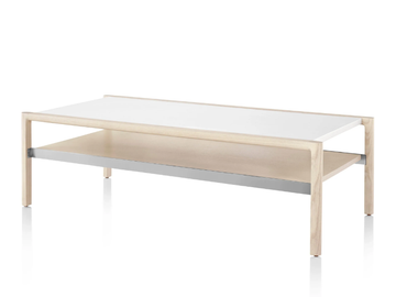 BRABO - Rectangular wooden coffee table by Herman Miller - view 3